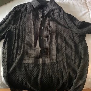 Jcrew black blouse